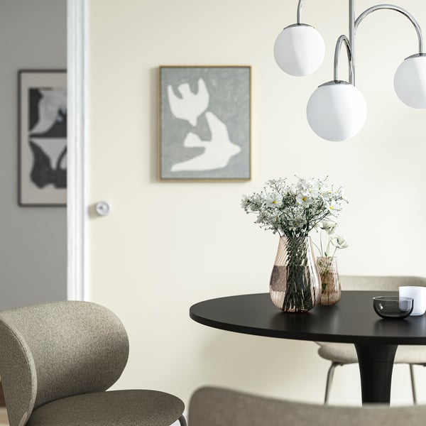 PÅSKÖTRÄD vase, glass/light brown, 20 cm