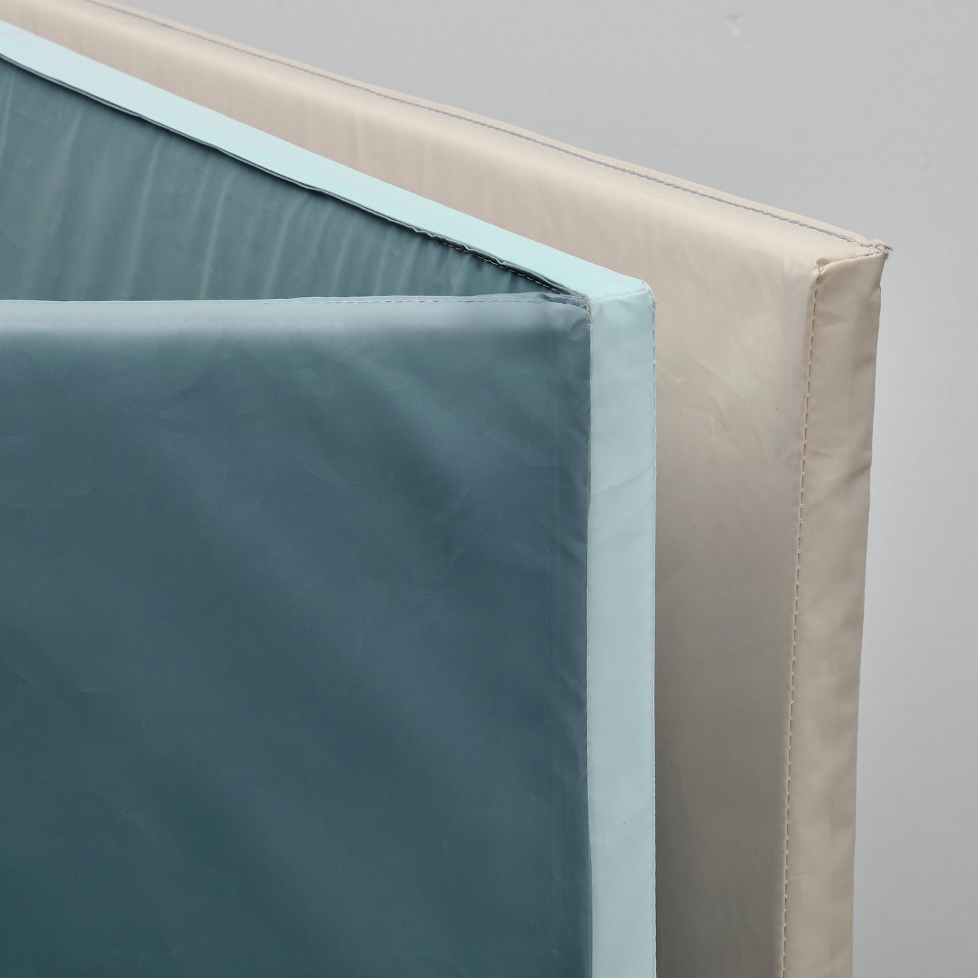 PASSBIT folding gym mat, blue, 120x225 cm