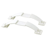 PATRULL door stop, white, 23x4 cm, 2 pack