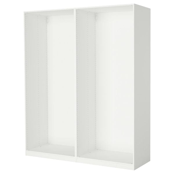 Ikea PAX - 2 wardrobe frames, white,200x58x236 cm
