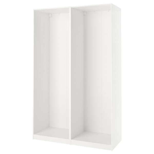Ikea PAX - 2 wardrobe frames, white,150x58x236 cm