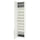 PAX / ÅHEIM - Wardrobe combination, white/mirrored glass,50x38x236 cm
