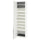 PAX / ÅHEIM - Wardrobe combination, white/glass mirror,50x38x201 cm
