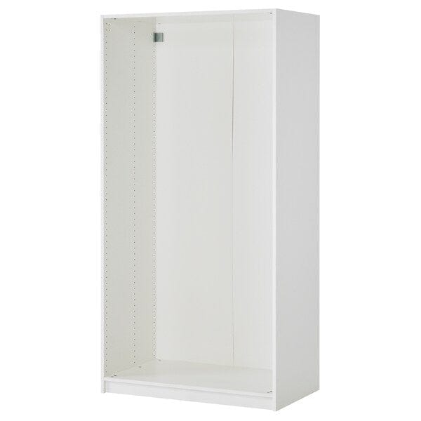 Ikea PAX / BERGSBO - Wardrobe combination, white/white,100x60x236 cm