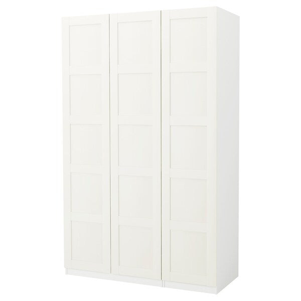 PAX / BERGSBO - Wardrobe, white/white,150x60x236 cm