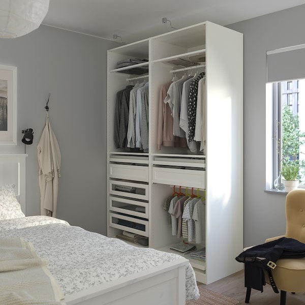 Ikea PAX - Wardrobe combination, white,150x58x236 cm