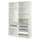 PAX - Wardrobe combination, white,150x58x236 cm