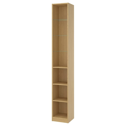 PAX central supplementary element, oak effect, 35x35x236 cm Central supplementary element, oak effect,35x35x236 cm