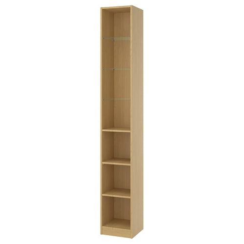 PAX add-on mid-unit, oak effect, 35x35x236 cm