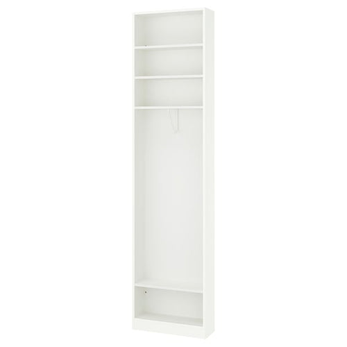 PAX add-on end-unit, white, 20x58x236 cm
