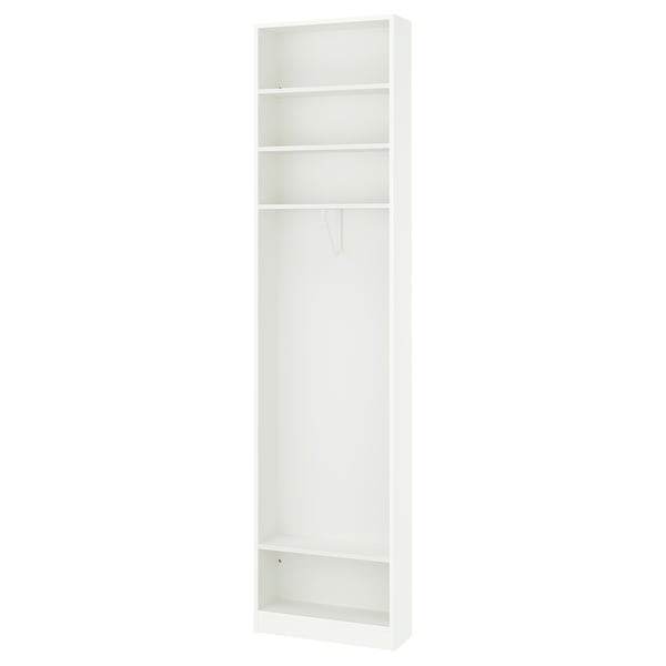 PAX additional end element, white, 20x58x236 cm Additional end element, white,20x58x236 cm