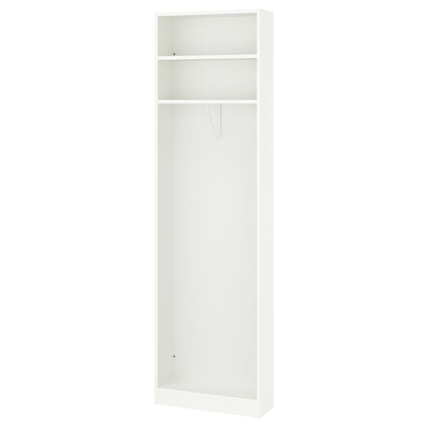 PAX add-on end-unit, white, 20x58x201 cm