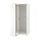 PAX / FARDAL/ÅHEIM - Corner wardrobe, glossy white/mirrored glass,111/88x201 cm