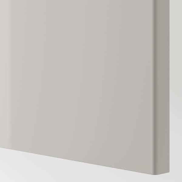 Ikea PAX / FARDAL - Wardrobe combination, white/glossy light grey,150x60x201 cm