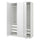 PAX / FARDAL - Wardrobe, glossy/white,150x60x236 cm