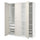 PAX / FLISBERGET wardrobe combination, 185.0x236.4x60.0 cm