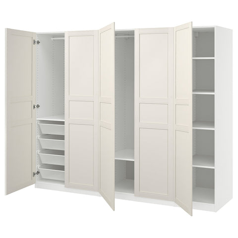 PAX / FLISBERGET wardrobe combination, 250x201.2x60 cm