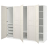 PAX / FLISBERGET wardrobe combination, 250x201.2x60 cm
