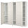PAX / FLISBERGET wardrobe combination, 250x236.4x60 cm