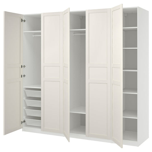 PAX / FLISBERGET wardrobe combination, 250x236.4x60 cm