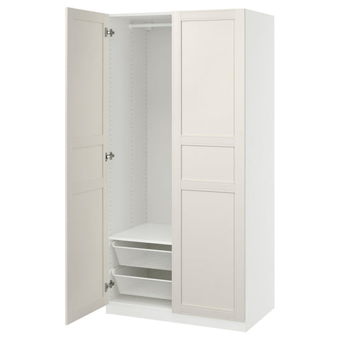 PAX / FLISBERGET wardrobe combination, 100.0x201.2x60.0 cm