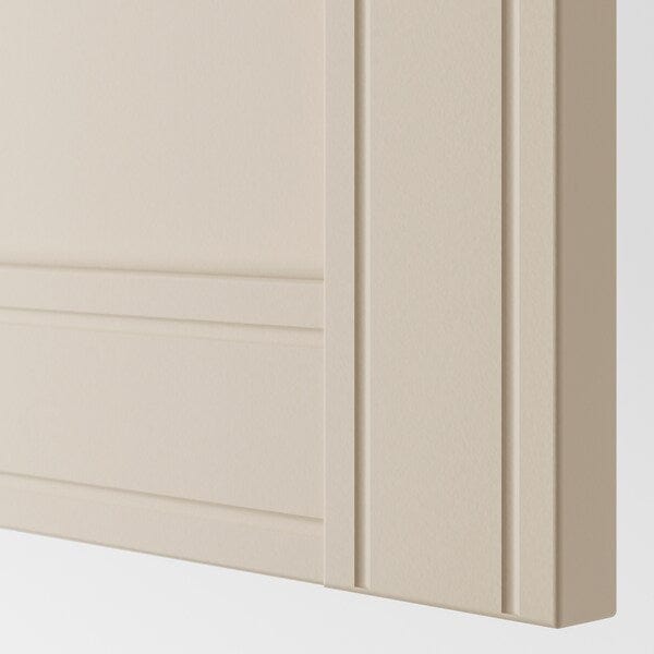 Ikea PAX / FLISBERGET - Corner wardrobe, white/light beige,160/88x236 cm