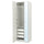 PAX / FORSAND/ÅHEIM wardrobe combination, white/mirror glass, 75x60x236 cm