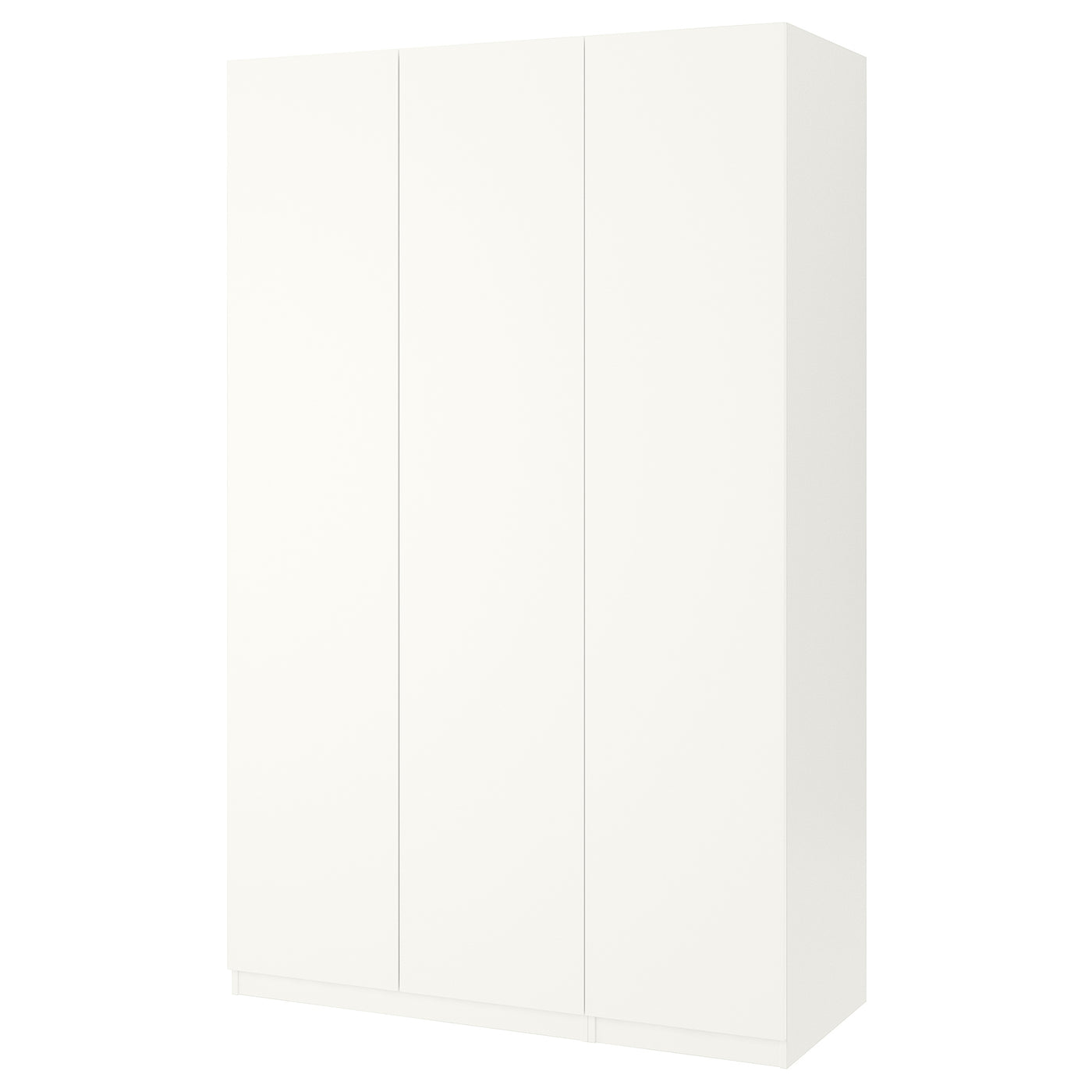 PAX / FORSAND wardrobe combination, white/white, 150x60x236 cm