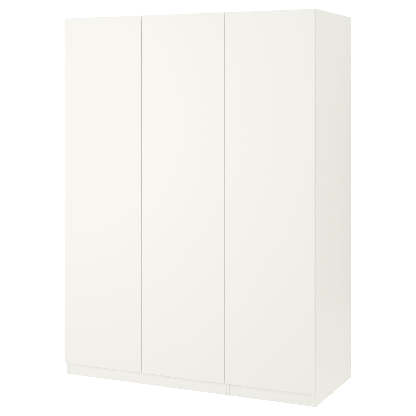 PAX / FORSAND wardrobe combination, white/white, 150x60x201 cm