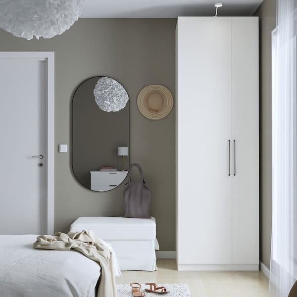 Ikea PAX / FORSAND - Wardrobe combination, white/white,75x60x236 cm