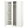 PAX / FORSAND - Wardrobe combination, white/white,150x60x236 cm