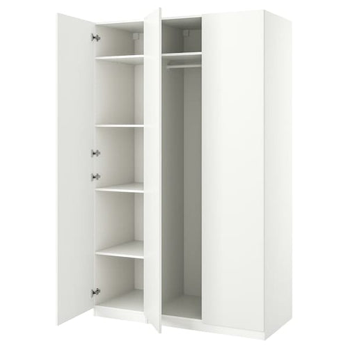 PAX / FORSAND - Wardrobe combination, white/white,150x60x236 cm
