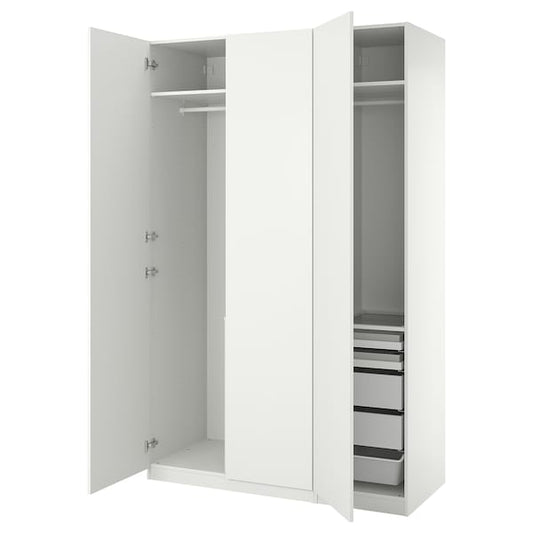 Ikea PAX / FORSAND - Wardrobe combination, white/white,150x60x236 cm