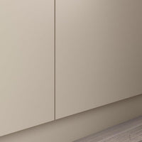PAX / FORSAND - Wardrobe combination, grey-beige/dark grey-beige,250x60x201 cm