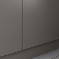 PAX / FORSAND - Wardrobe combination, dark grey/white stained oak effect,250x60x201 cm