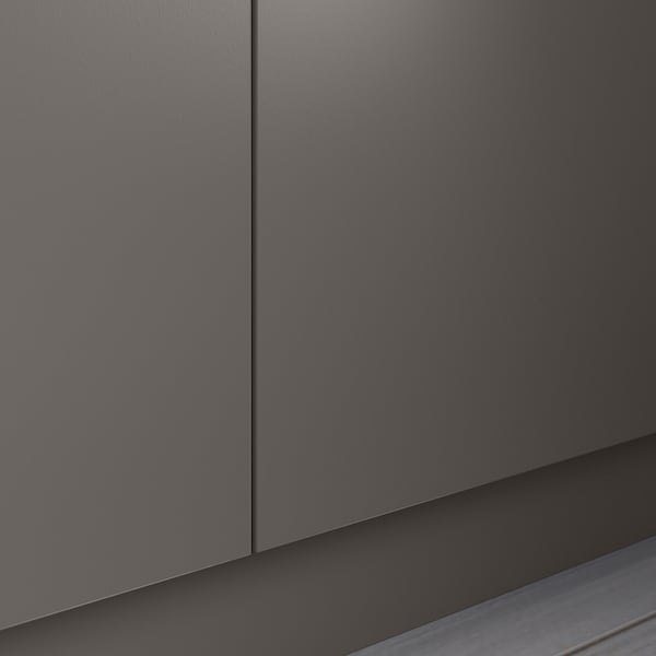 PAX / FORSAND - Wardrobe combination, dark grey/dark grey,100x60x201 cm