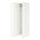 PAX / FORSAND corner wardrobe, white/white, 111/88x236 cm