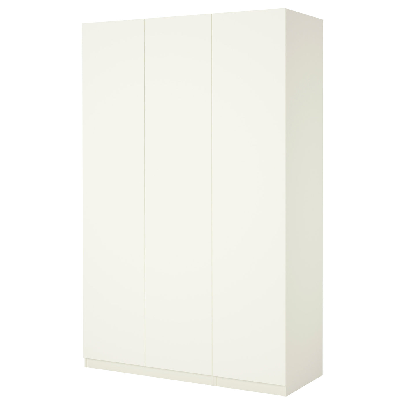 PAX / FORSAND wardrobe, white/white, 150x60x236 cm