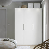 PAX / FORSAND - Wardrobe, white/white,150x60x201 cm