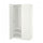 PAX / FORSAND wardrobe, white/white, 100x60x201 cm