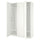 PAX / FORSAND - Wardrobe, white/white,150x60x236 cm