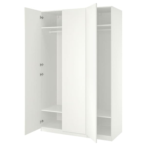 PAX / FORSAND - Wardrobe, white/white,150x60x236 cm