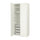 PAX / GRIMO - Wardrobe combination, white/white,100x60x236 cm