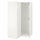 PAX / GRIMO - Corner wardrobe, white/white,110/110x201 cm