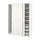 PAX / GRIMO - Wardrobe, white/white,150x66x201 cm