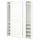 PAX / GRIMO - Wardrobe with sliding doors, white/white,150x43x201 cm