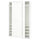 PAX / GRIMO - Wardrobe with sliding doors, white/white,150x43x236 cm