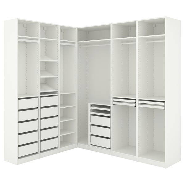 PAX corner wardrobe