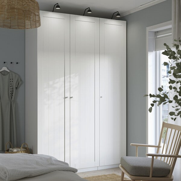 PAX / GULLABERG - Wardrobe combination, white/white,150x60x236 cm