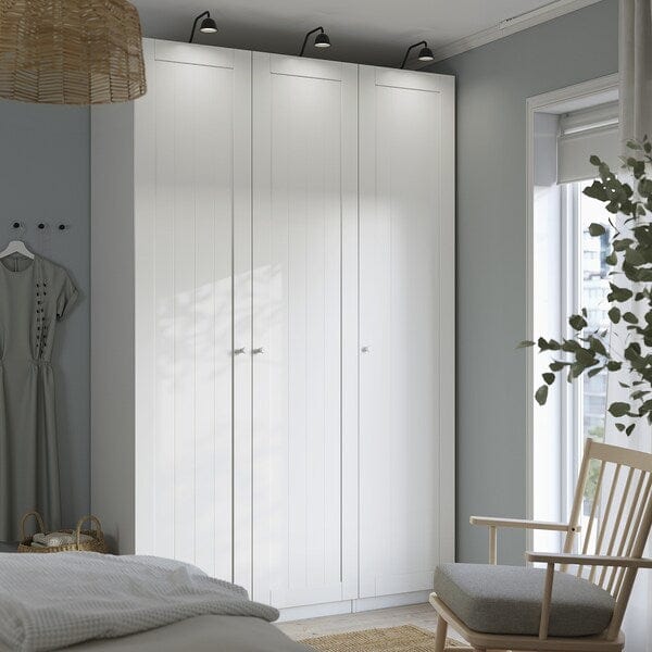 Ikea PAX / GULLABERG - Wardrobe combination, white/white,150x60x236 cm